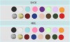 Shoe colors