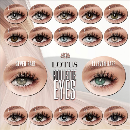 LOTUS. Roulette Eyes 12 BOX