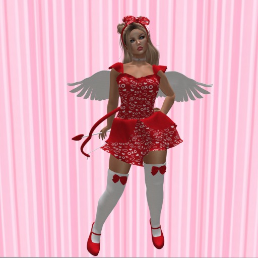 Cupid Red XOXO
