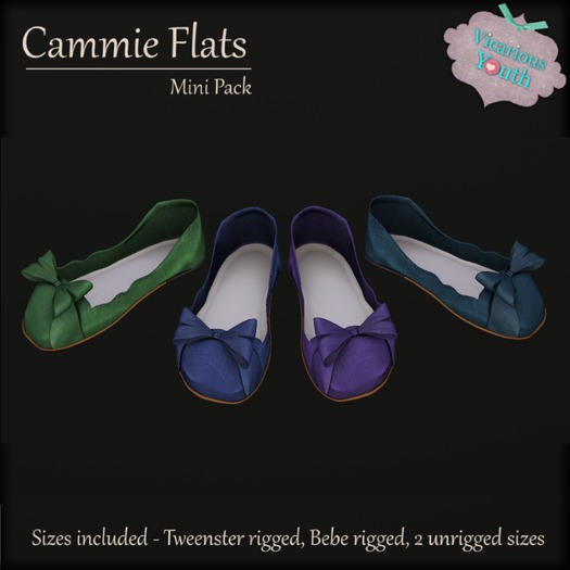 {V*Y} Cammie Flats - Solid Cool Tones Pack