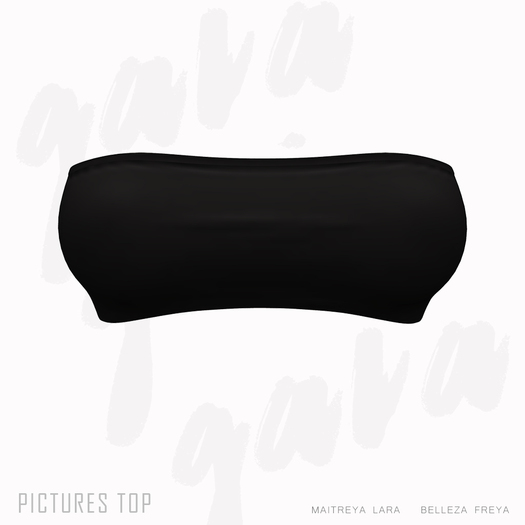 Gaia - Pictures Top BLACK