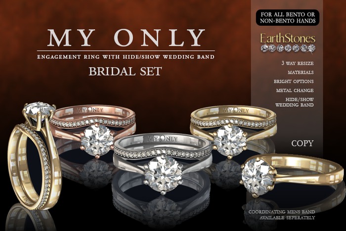 EarthStones My Only Bridal Set (Copy) BENTO