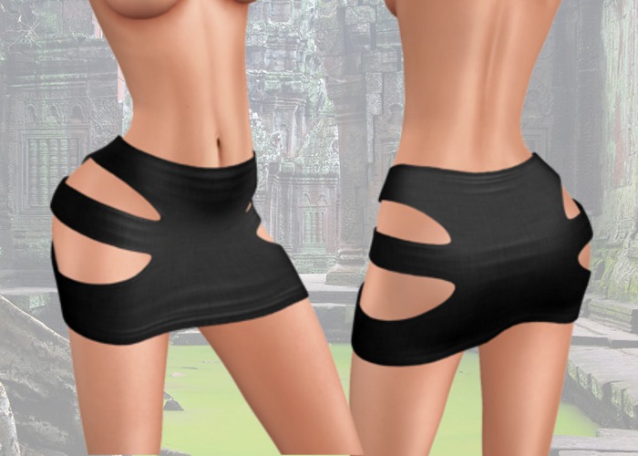 Maxi Jones - Black Holla Skirt