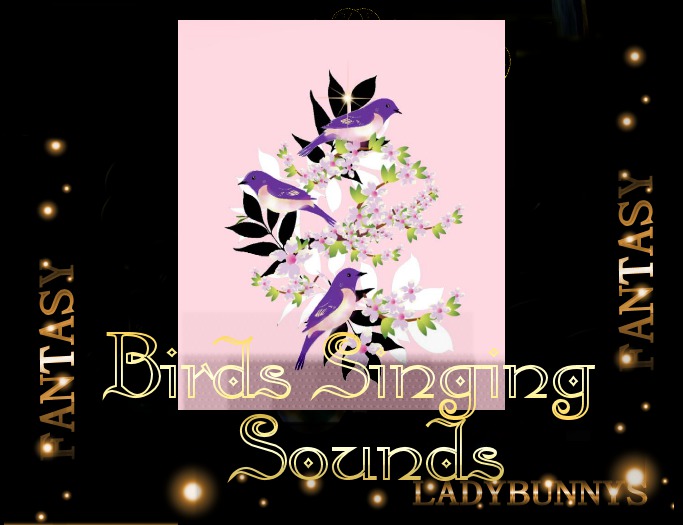 Bunny's Sounds-Birds Singing sound clips {Full Perm Sounds}