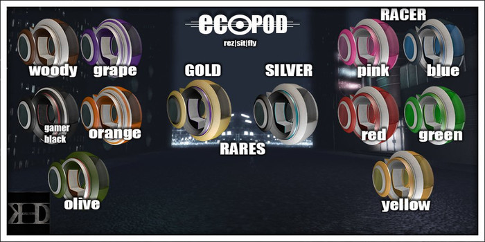 .::KHD::. Eco Pod:Gold [BOX] RARE