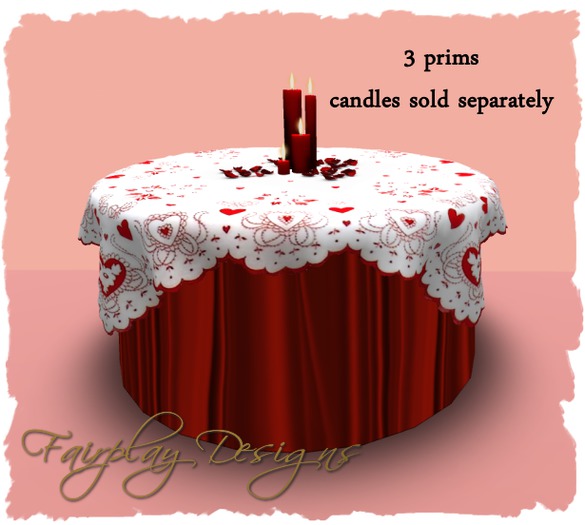 ~Classic Valentine Deco Party Table