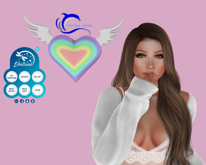SEmotion Libellune Flying Heart Animesh Exclusive