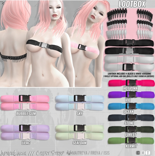 Razor/// Afterearth Chest Strap - Vio