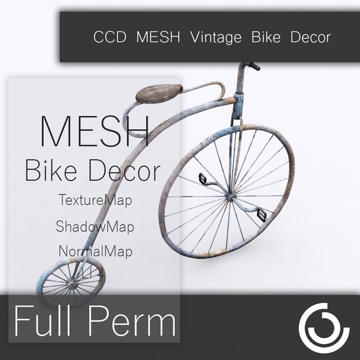 CCD MESH_Vintage Bike Decor