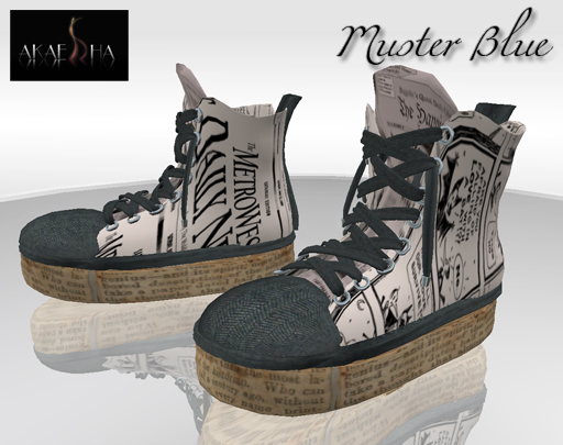 Akaesha's Muster Shoe - Blue