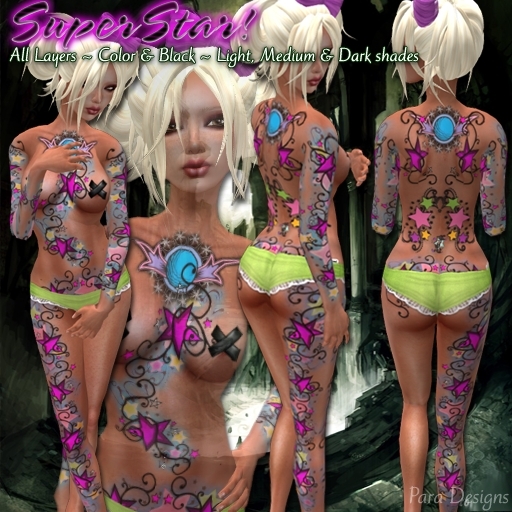 ::Para Designs:: SuperStar Tattoo 