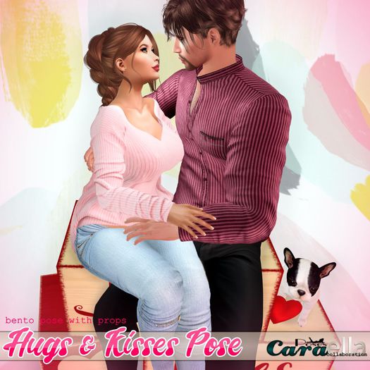 Cara & Ella Hugs Kisses Cpls Pose [BOXED] REZ