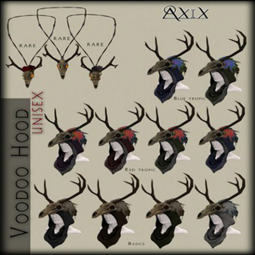 ::Axix:: Voodoo Hood [Blue Tropic Blue]