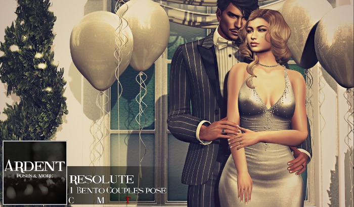 Ardent Poses - Resolute [Bento]