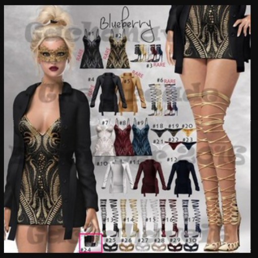 #3 Blueberry / Show Time / Venus - Coat *Famous* / RARE