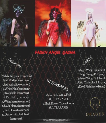 DRAGUN-Fallen Angels  -Halo (Black) common