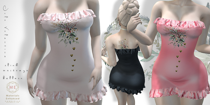 .::GH::. Jula Valentine Ruffled Glamour Dress