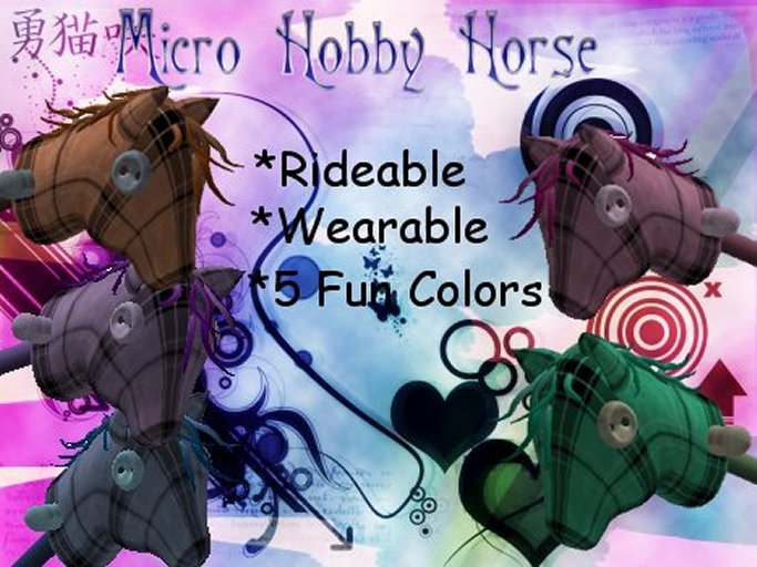 Micro Hobby Horse - Blue