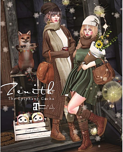 =Zenith=Cozy wool hat (Grey)