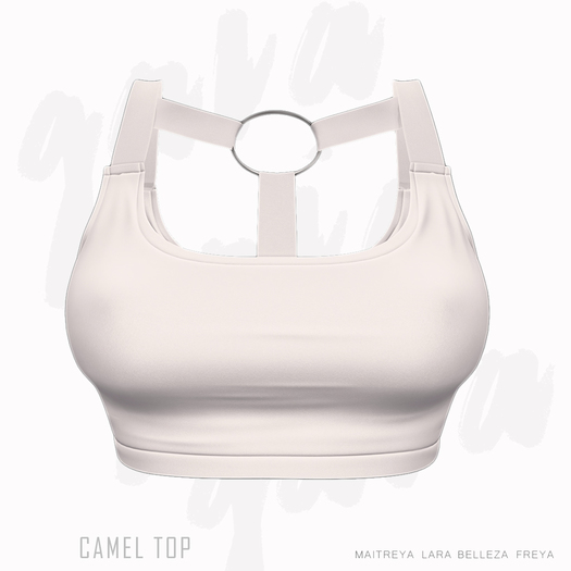 Gaia - Camel Top WHITE