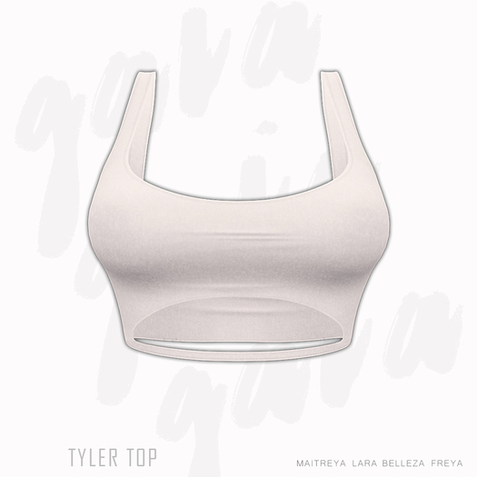 Gaia - Tyler Top WHITE