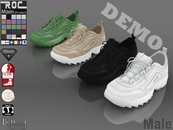 ::ROC:: Disruptor Sneaker (MALE)_DEMO