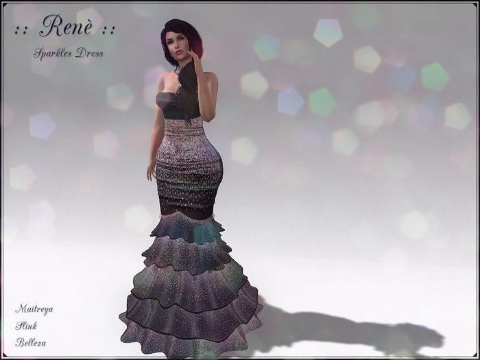 << Charm & Chic >> Rene' Sparkles Dress