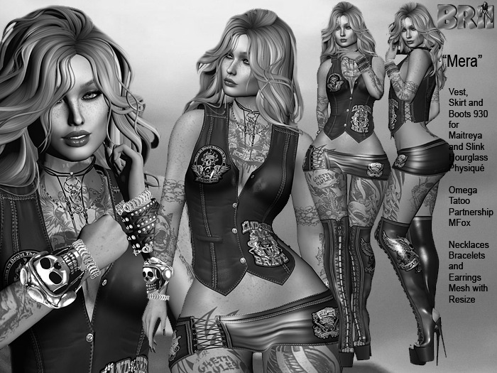 **DEMO** MERA BIKER STYLE COMPLET OUTFIT **