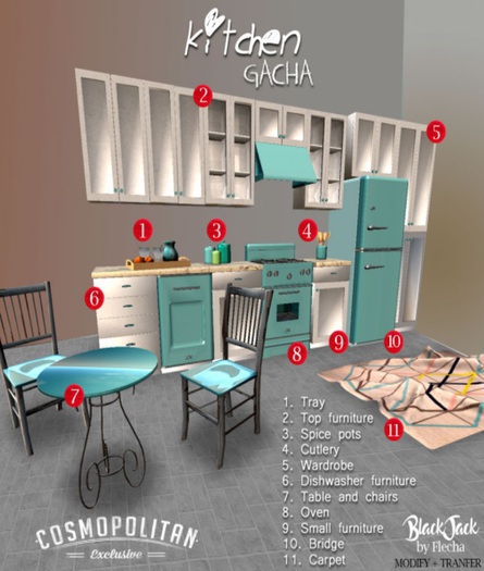 BJK * The Kitchen Spice pots