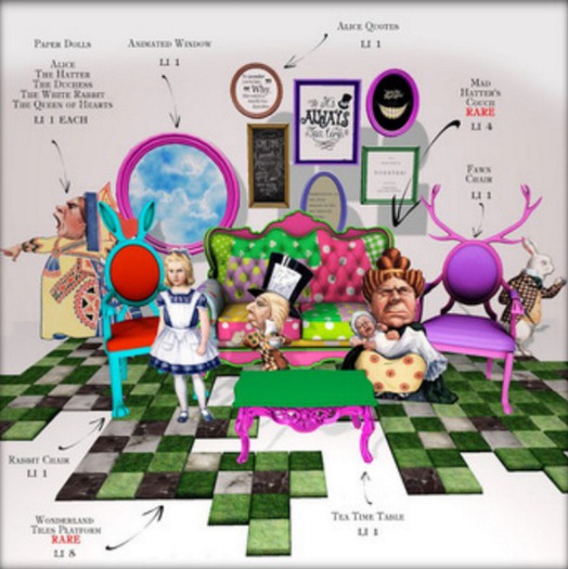 Boudoir Alice Gacha-The Duchess Paper Doll