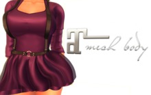 CD -  OUTFIT MINI DRESS PURPLE - Maitreya