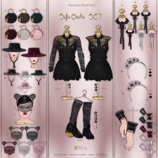 Bauhaus Movement - Sofia Purse  / COMMON 06