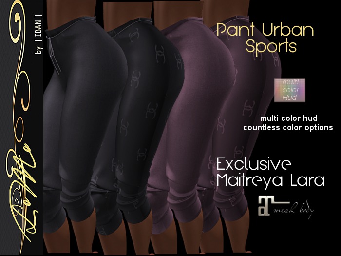 [ IBAN ] //138 MESH PANTY URBAN SPORTS wHUD MAITREYA