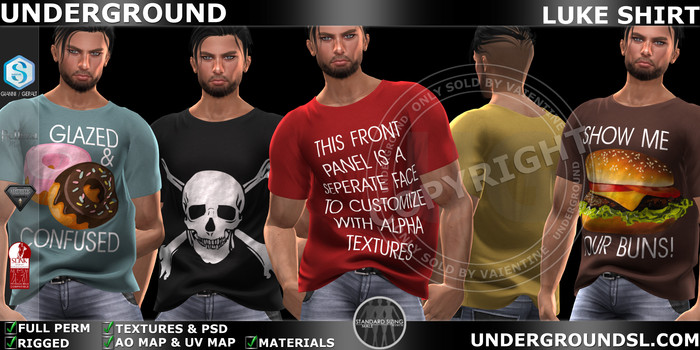[UG MESH] LUKE SHIRT MPD