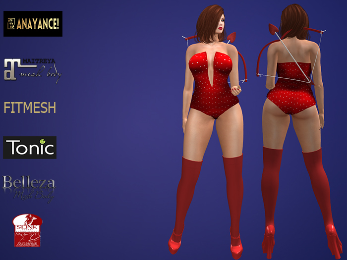 Anayance! Red Valentines Outfit PROMO