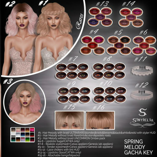 #1 Sintiklia - Spring melody - Melody hair naturals ULTRARARE