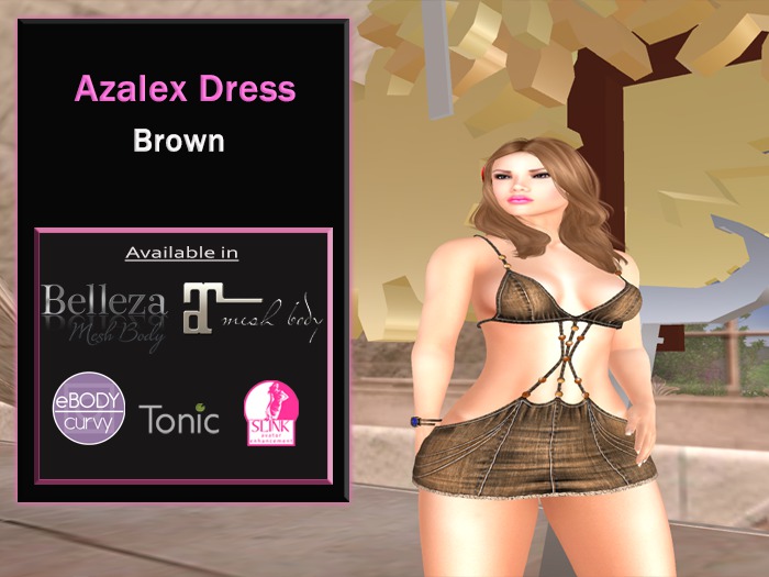 Azalex Dress Brown