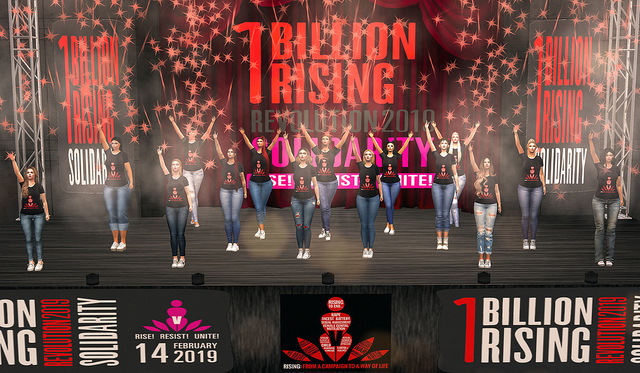 *MB* Bento pose 1 Billion Rising