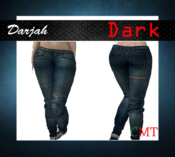 Darjah - Ripped Jeans - Dark