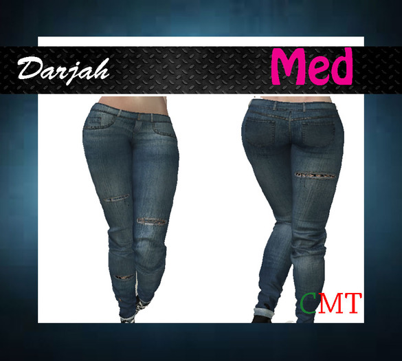 Darjah - Ripped Jeans - Med