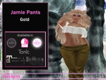 Jamie Pants Gold