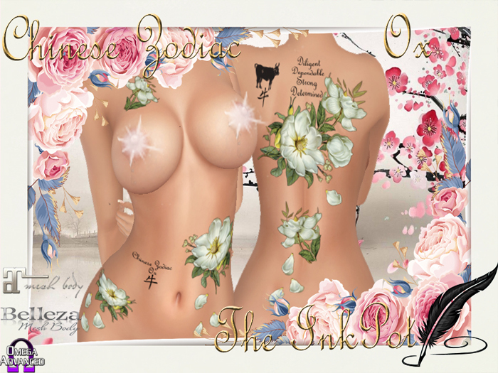 The InkPot-Chinese Zodiac Tattoo~Ox