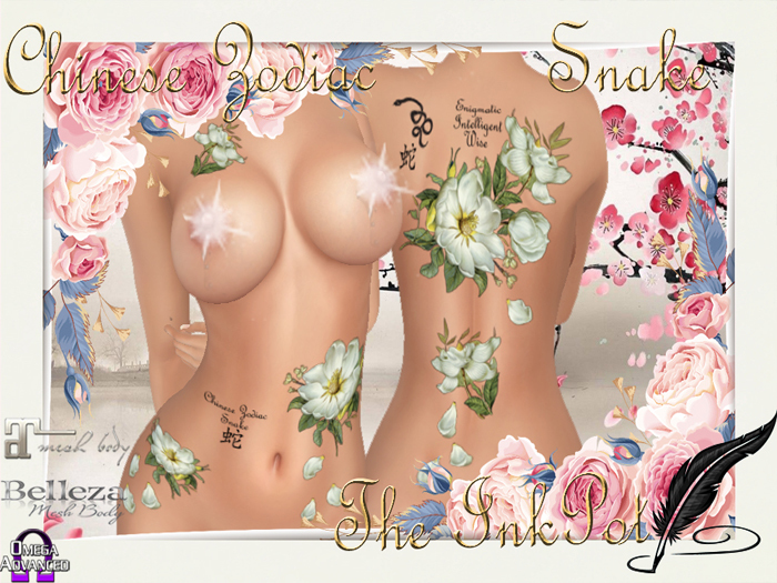 The InkPot-Chinese Zodiac Tattoo~Snake