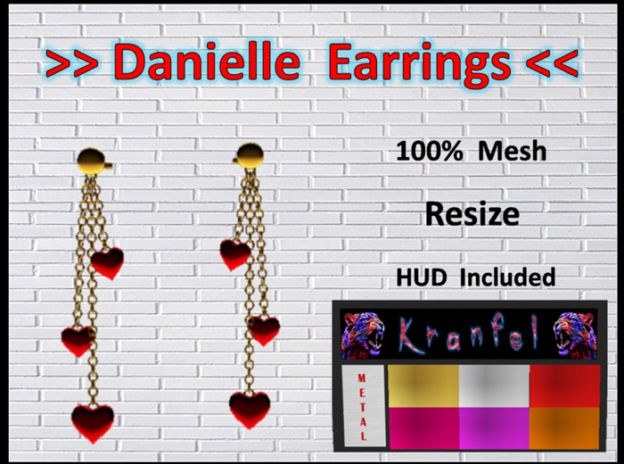 >> Danielle Earrings <<