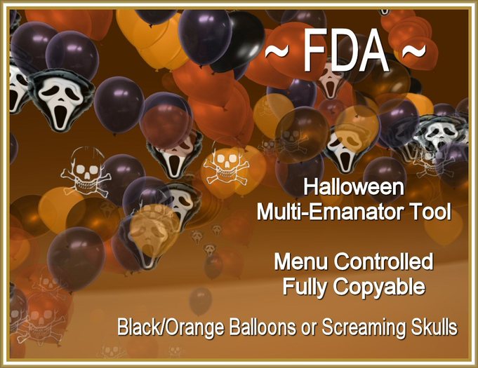 ~FDA~ PARTY TIME HALLOWEEN Multi-Emanator Tool Copy