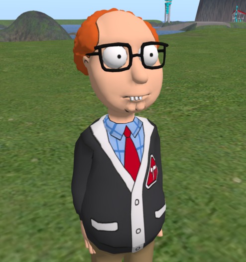 comic man Mort Mesh av transfer