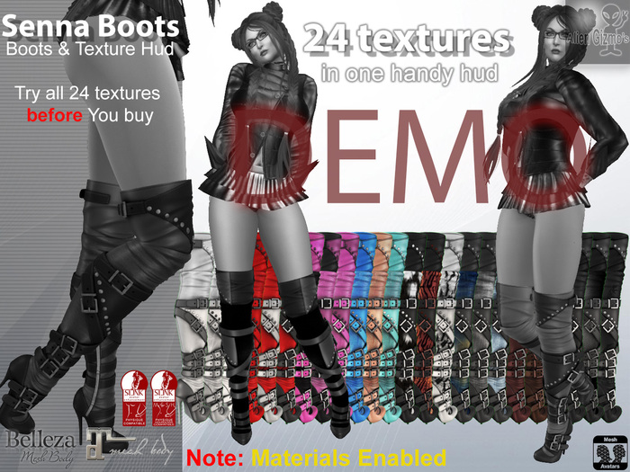 Senna Boots FATPACK DEMO