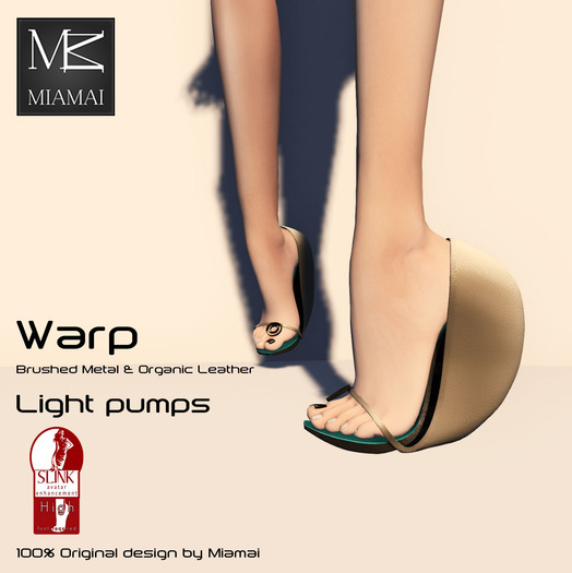 MIAMAI_Warp - Future Princess - Light Shoes (Slink high)