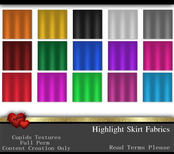 15 Highlight Skirt Textures