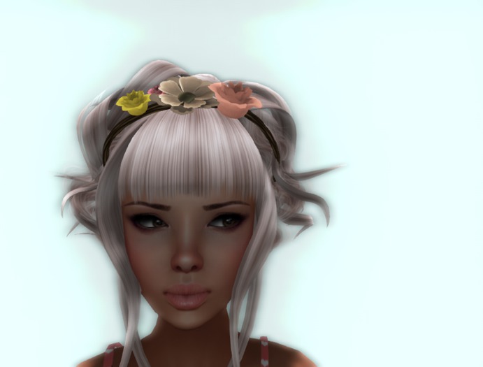 Headband flowers- resize